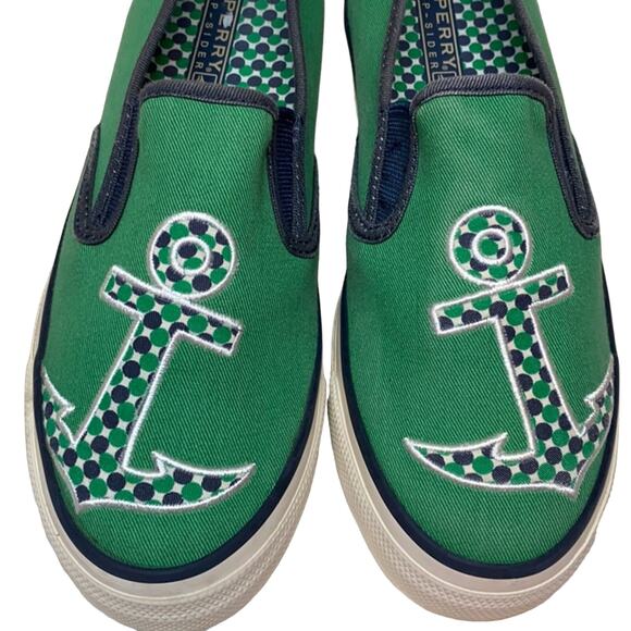 Sperry RARE Anchor Top-Sider Slip On Shoes - Picture 3 of 9